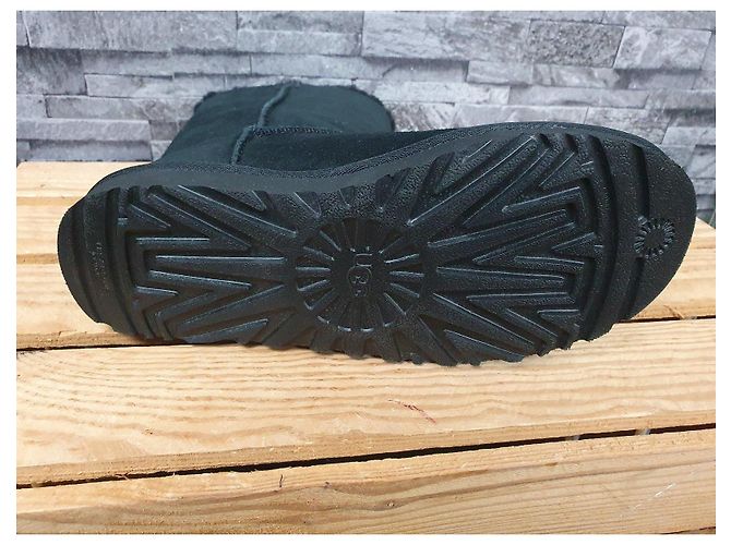 Botas UGG Bailey Button Bling Negro Oro - vista 3
