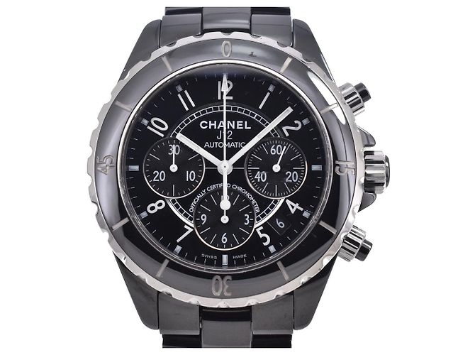 Chanel J12 Cronografo Automatico Ceramica e Acciaio Inossidabile 41 - vista 5