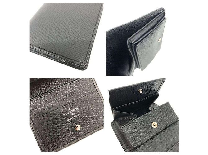 Louis Vuitton Taiga Portefeuille Magellan Bi-fold Wallet - vista 3