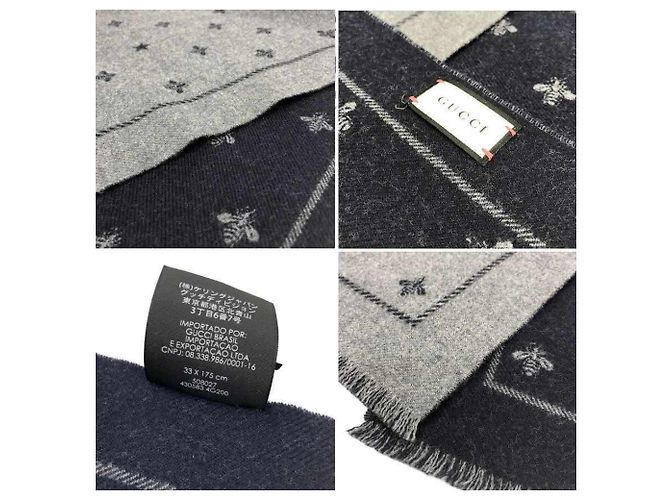 Gucci Wendelstola aus Wolle - Ansicht 3