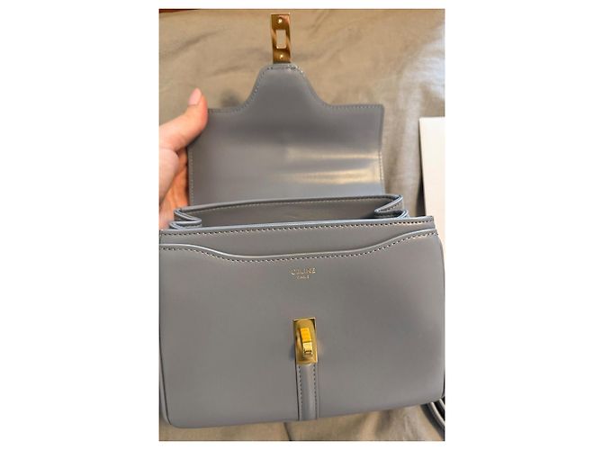 Céline Borsa Celine Pelle Azzurro - vista 3
