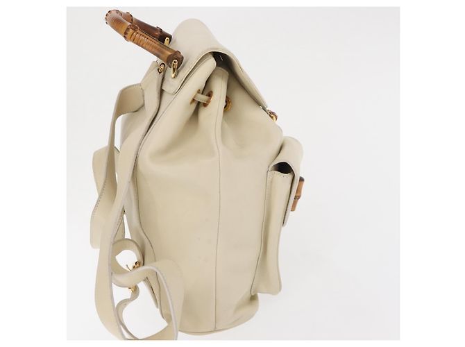 Gucci Vintage Bamboo Leather Medium - vista 4