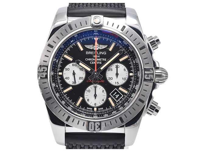 Breitling Chronomat Chronograph Automatic Stainless Steel and Rubber 41 - vista 2