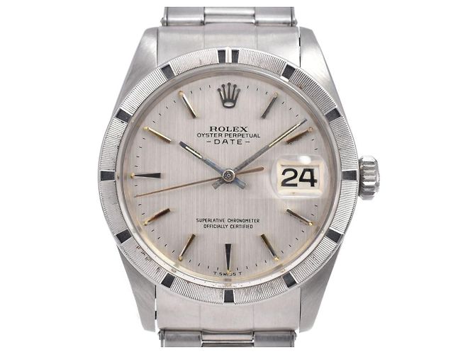Rolex Oyster Perpetual Date Automatic Stainless Steel 34 - vista 5