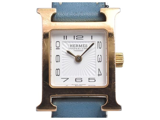Hermès Hermes Heure H Quartz Stainless Steel and Leather 17 - Ansicht 2