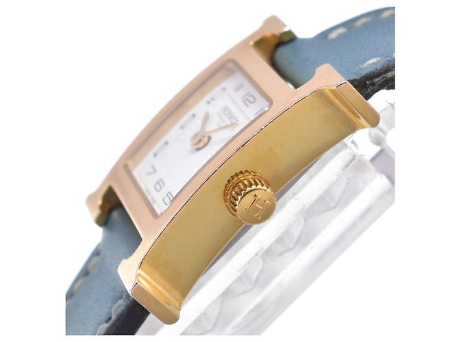 Hermès Hermes Heure H Quartz Stainless Steel and Leather 17 - Ansicht 3