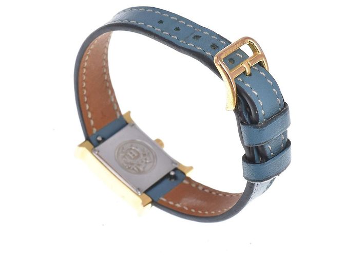 Hermès Hermes Heure H Quartz Stainless Steel and Leather 17 - Ansicht 6