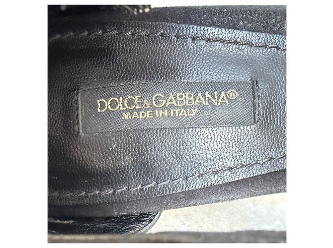 Dolce & Gabbana Sandali Platform Floreali Autunno 2015 - vista 9