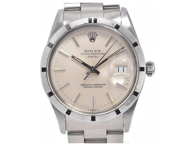 Rolex Oyster Perpetual Date Automatic Stainless Steel 34 - vista 2