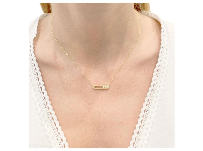 Collar Messika "Baby Move" en oro amarillo y diamantes. - vista 5
