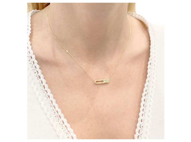 Collar Messika "Baby Move" en oro amarillo y diamantes. - vista 6