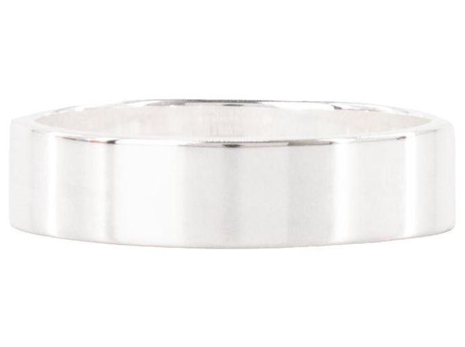 HERMÈS - Bague Collier de Chien petit modèle Hermès en argent (T58) - view 2