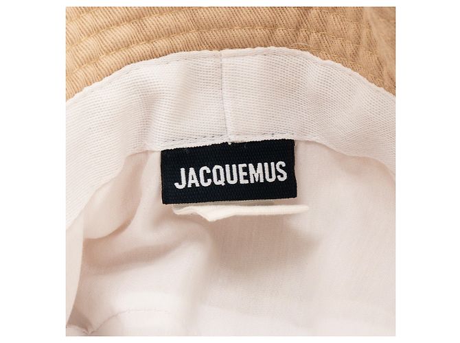 JACQUEMUS - Cappello bucket Gadjo Jacquemus in tela beige (TU) - vista 5