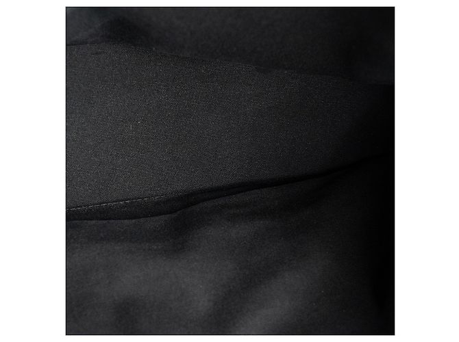 HERMÈS - Borsa tote Toto Hermès in tela nera e grigia - vista 7