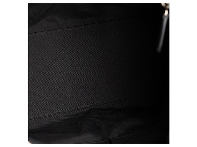 DIOR - Borsa a tracolla Granville Dior in pelle liscia nera - vista 8