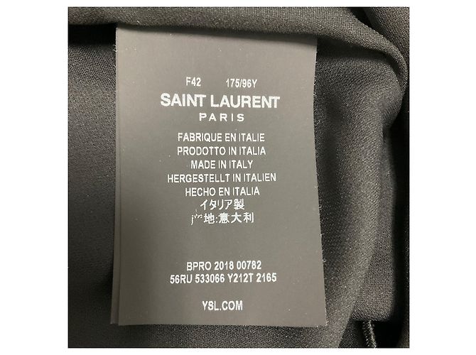 Autre Marque Vestido mini de devoré burdeos Saint Laurent - vista 6
