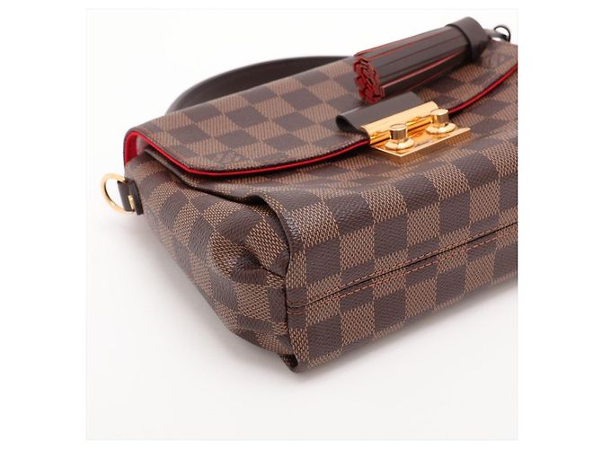 Louis Vuitton Croisette Canvas Top-handle Crossbody Damier Ebene - vista 4