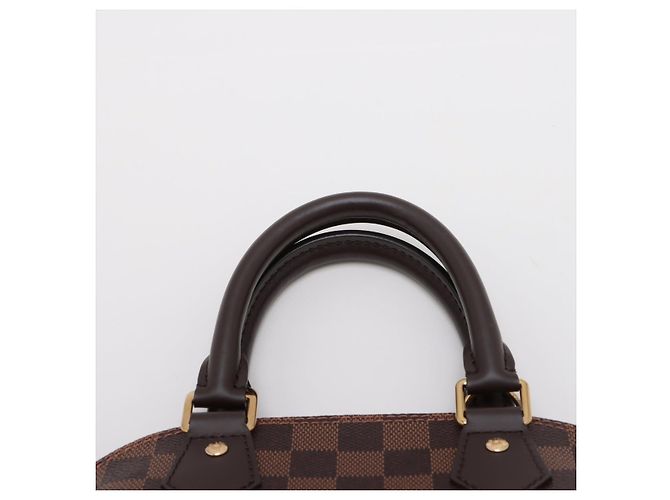 Louis Vuitton Alma BB Canvas 2-Ways Top-handle Bag Damier Ebene - Ansicht 6