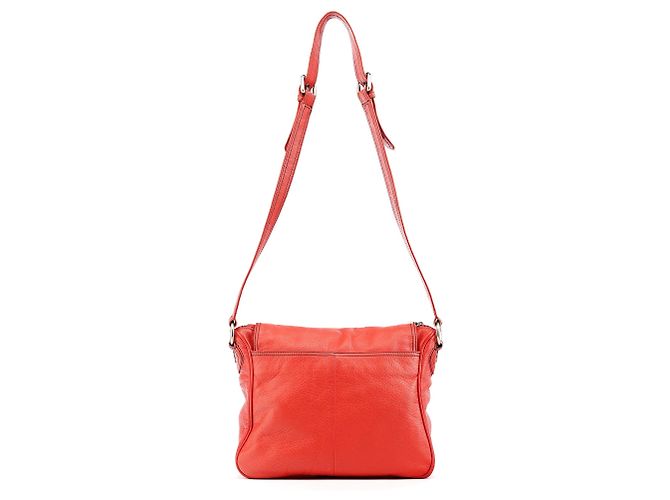 Marc by Marc Jacobs Bolso Bandolera de Cuero Rojo con Múltiples Bolsillos - vista 3