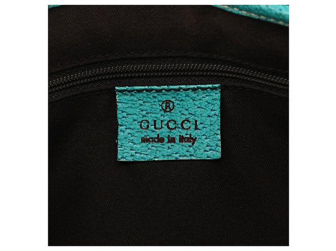 Gucci Borsa a tracolla GG Jackie Beige Turquoise 01147 - vista 10