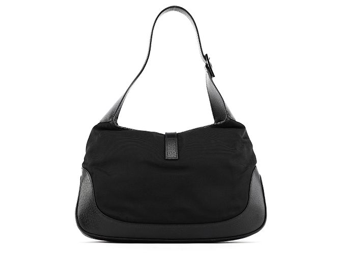 Gucci 001 3306 Borsa a spalla Jackie in nylon nero - vista 3