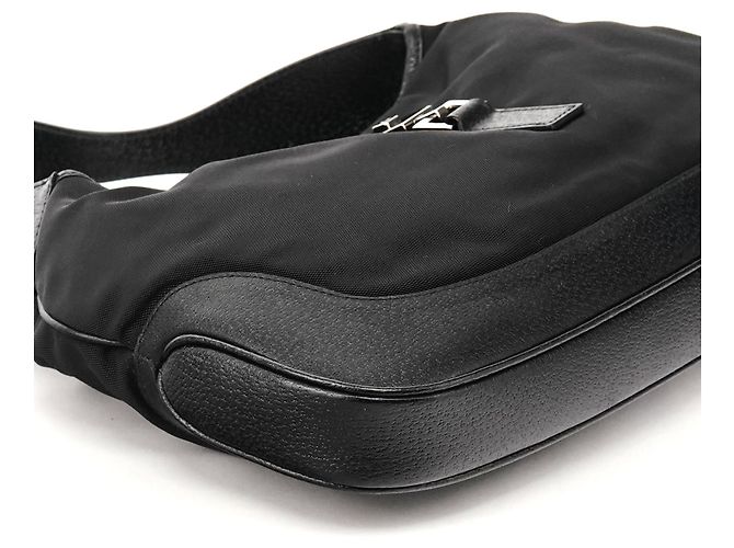 Gucci 001 3306 Borsa a spalla Jackie in nylon nero - vista 6