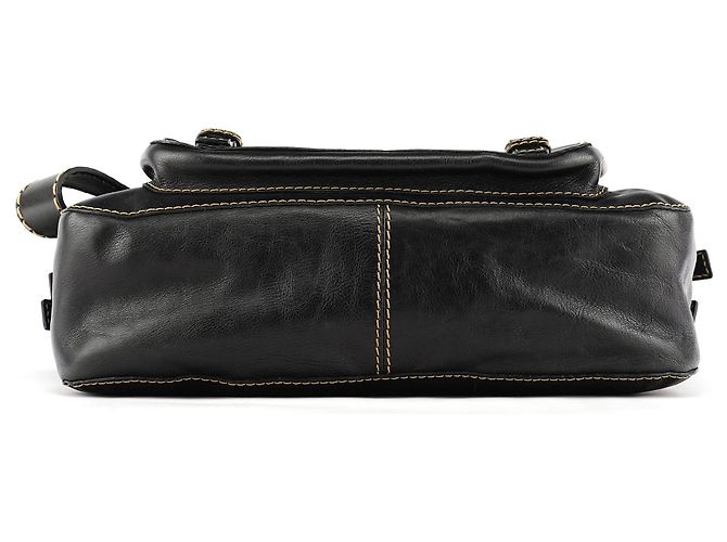Chloé Borsa Tote Edith in pelle nera - vista 5