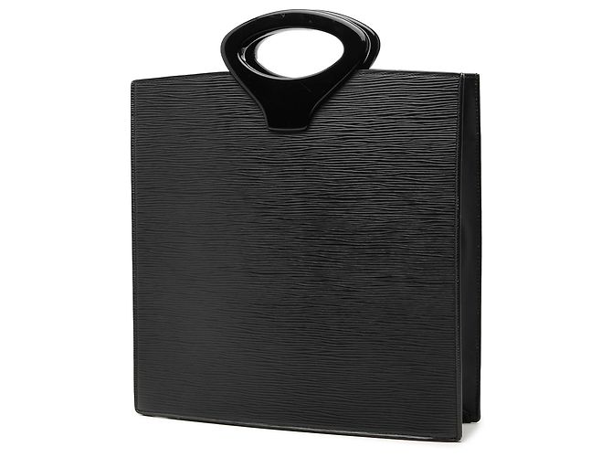 Borsa Tote Louis Vuitton Epi Ombre Nera - vista 2