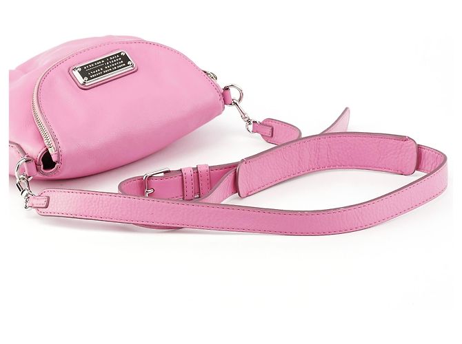 Marc by Marc Jacobs Bolso bandolera Classic Q de piel rosa - vista 11