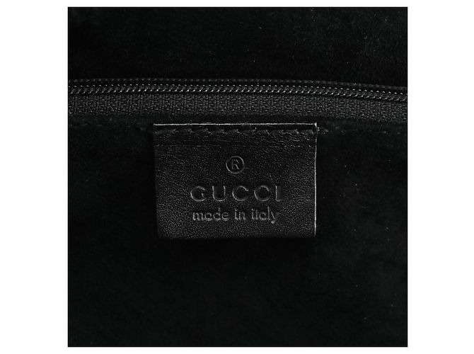 Gucci Borsa a tracolla Loop 1999 in nylon nero - vista 10