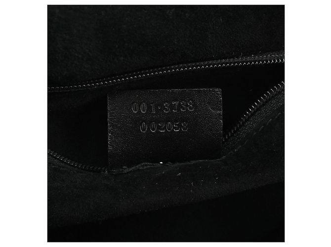 Gucci Borsa a tracolla Loop 1999 in nylon nero - vista 12