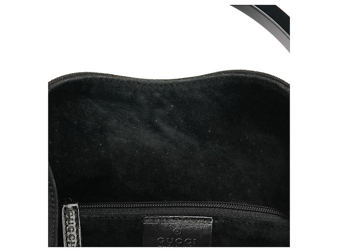 Gucci Borsa a tracolla Loop 1999 in nylon nero - vista 13