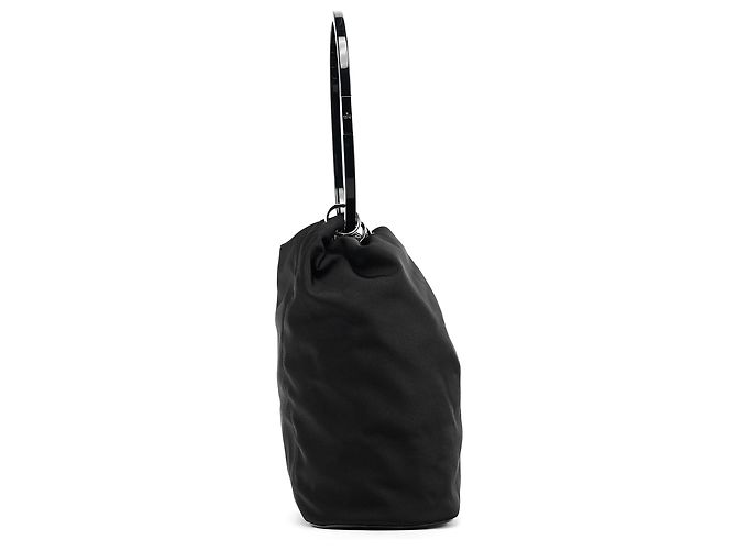 Gucci Borsa a tracolla Loop 1999 in nylon nero - vista 2