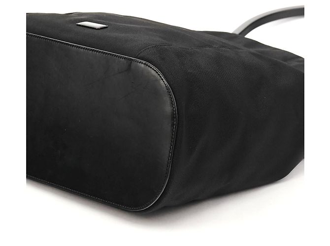 Gucci Borsa a tracolla Loop 1999 in nylon nero - vista 8