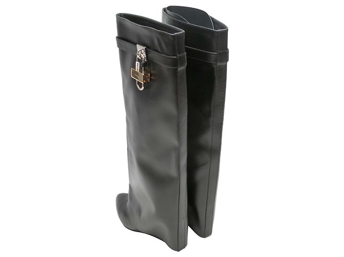 Stivali Givenchy Shark Lock Neri Taglia 40 - vista 3
