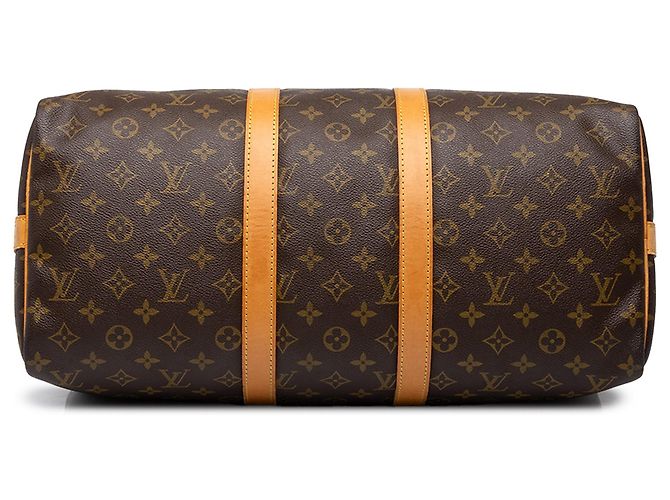 Borsa da viaggio Louis Vuitton Monogram Keepall Bandouliere 45 Marrone - vista 3