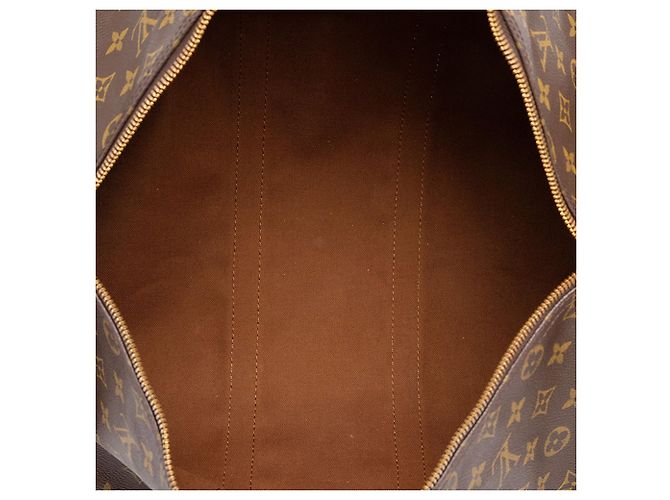 Borsa da viaggio Louis Vuitton Monogram Keepall Bandouliere 45 Marrone - vista 4