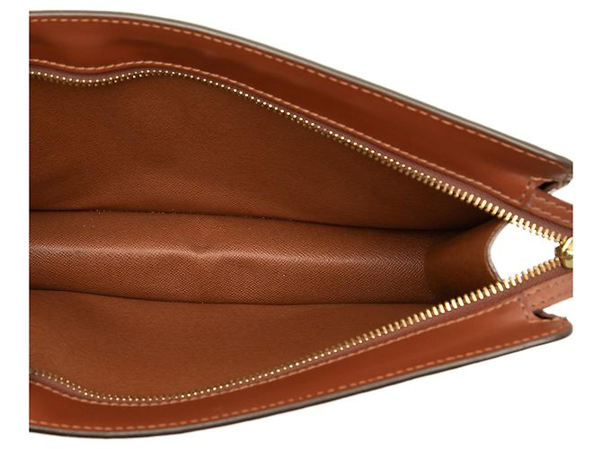 Borsa a Mano Louis Vuitton Monogram Pochette Homme Marrone - vista 4