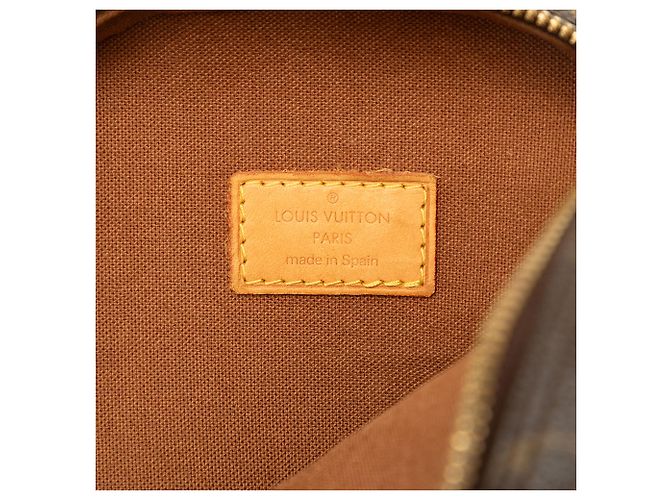 Borsa Crossbody Louis Vuitton Monogram Pochette Gange Marrone - vista 5