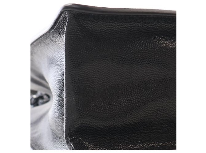 Borsa Shopping Chanel Large Quilted Caviar My Everything Nera - vista 12