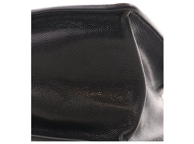 Borsa Shopping Chanel Large Quilted Caviar My Everything Nera - vista 13