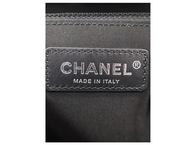 Borsa Shopping Chanel Large Quilted Caviar My Everything Nera - vista 5