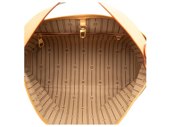 Borsa Tote Louis Vuitton Monogram Delightful PM Marrone - vista 4