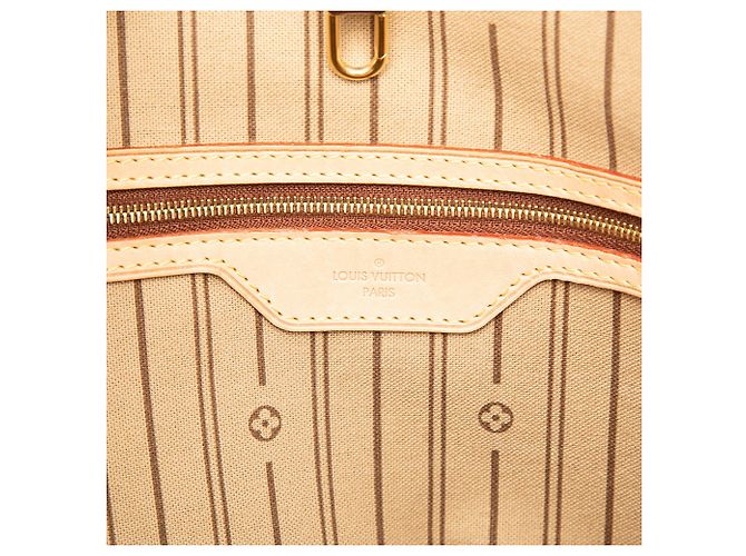 Borsa Tote Louis Vuitton Monogram Delightful PM Marrone - vista 5