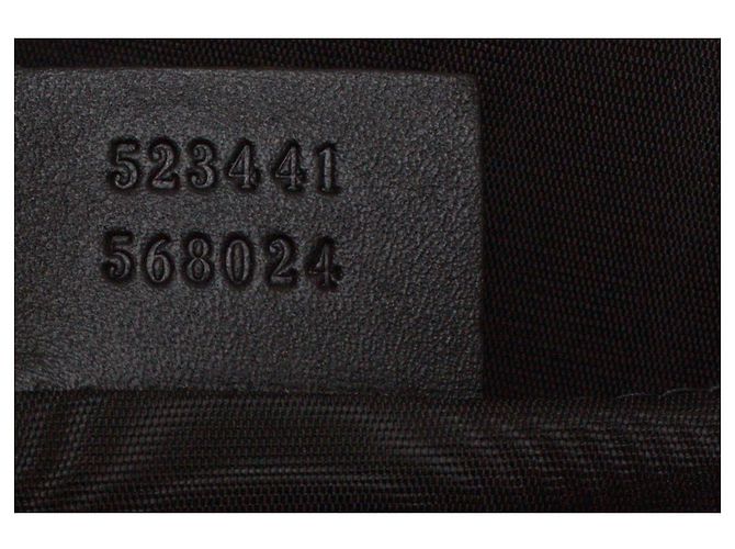 Gucci, Pochette con zip Guccy x SEGA in pelle nera - vista 8