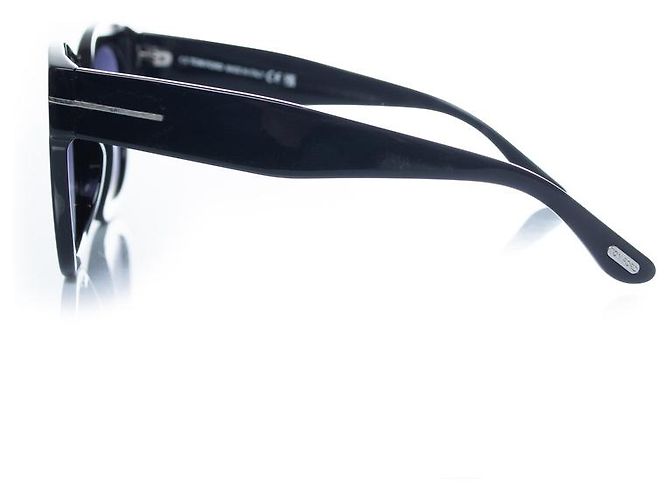 Tom Ford, schwarze oversized Beatrix Sonnenbrille - Ansicht 3