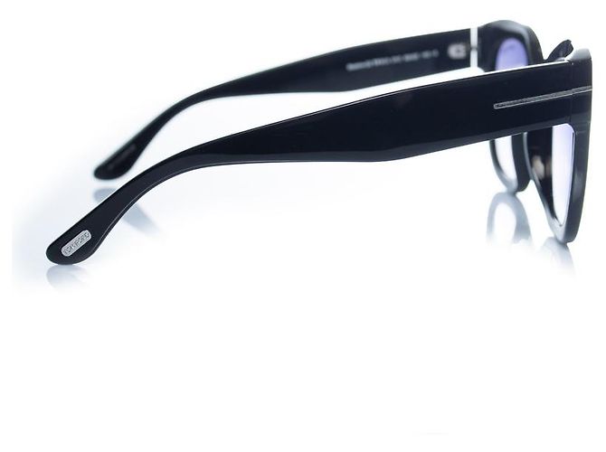 Tom Ford, schwarze oversized Beatrix Sonnenbrille - Ansicht 4