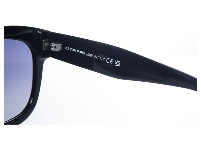 Tom Ford, schwarze oversized Beatrix Sonnenbrille - Ansicht 6