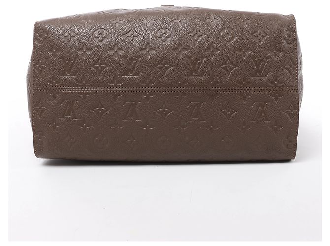 Louis Vuitton Lumineuse PM Monogram Empreinte Borsa a mano 2Way in Brown M93409 - vista 10