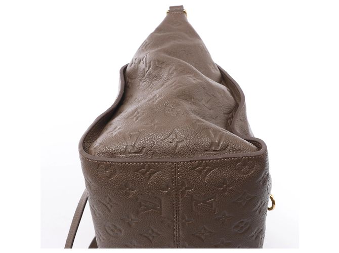 Louis Vuitton Lumineuse PM Monogram Empreinte Borsa a mano 2Way in Brown M93409 - vista 12